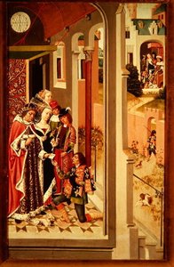 King Asks For The Hand Of The Saint Through An Intermediary