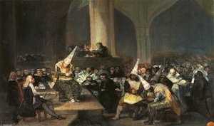 Inquisition Scene — Francisco José De Goya Y Lucientes
