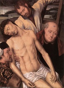 Deposition (left Wing Of A Diptych) — Memling, Hans