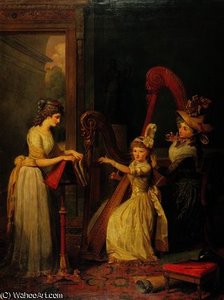 Harp lesson given