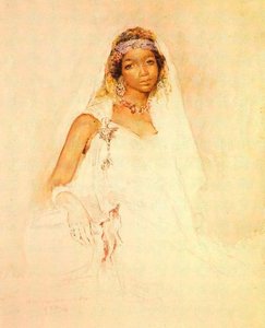 Portrait Of A Young Moroccan Girl — Mariano Fortuny