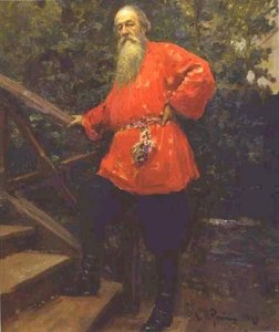 Portrait Of The Art Critic Vladimir Stasov. — Ilya Yefimovich Repin