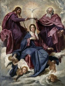 The Coronation Of The Virgin — Diego Velázquez, Baroque