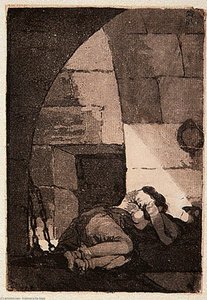 La Prisionera — Francisco José De Goya Y Lucientes, Romanticism