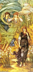 Spona De Libano — Edward Coley Burne-jones, Romanticism