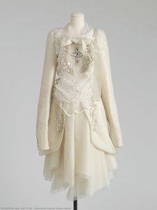 Swarovski Crystal Blouse Detail — Jin Te Ok