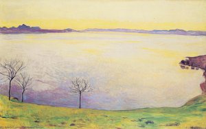 Lake Geneva In Chexbres — Ferdinand Hodler, Symbolism