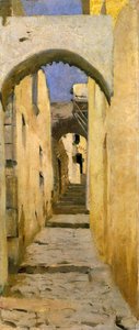 Street Of Capri — Henrique César De Araújo Pousão