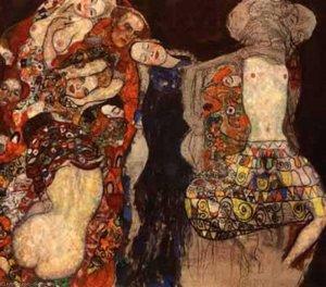 Bride, The (unfinished), 1917-18 - Private Collection — Gustav Klimt
