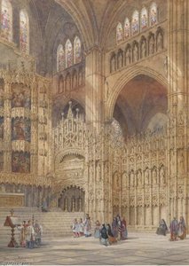 Chapel Of The High Altar, Toledo Cathedral, Spain — Henry Thomas Schafer