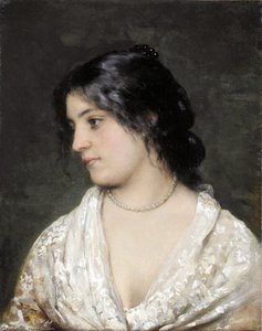 The Pearl Necklace — Eugen Von Blaas
