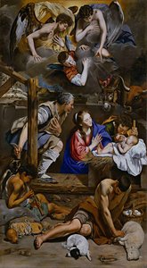 The Adoration Of The Shepherds — Fray Juan Bautista Maino