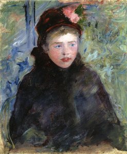 Susan In A Toque Trimmed With Two Roses — Mary Stevenson Cassatt