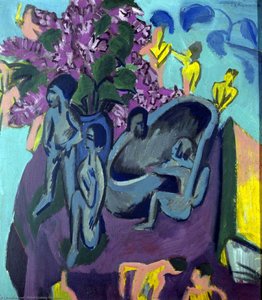 Still Life With Sculpture — Ernst Ludwig Kirchner