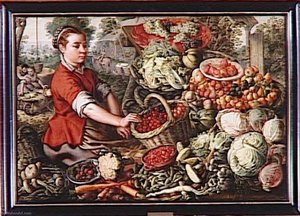 La Pourvoyeuse De Legumes — Joachim Beuckelaer