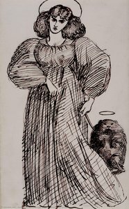 Image Of Women And An Exotic Pet — Dante Gabriel Rossetti