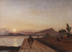 Sunset On The Calabrian Coast — Thomas Stuart Smith