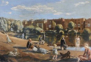 Bank Holiday, Hampstead Heath, London
