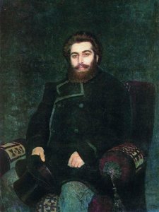 Portrait Of The Artist Arkhip Kuindzhi — Ilya Yefimovich Repin