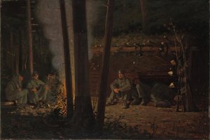 In Front Of Yorktown — Winslow Homer