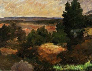 Landscape — Paul Cézanne, Post-impressionism