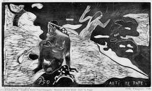 Women At The River (auti Te Pape) — Eugène Henri Paul Gauguin