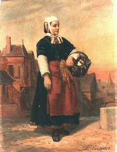 Femme De Pont L'abbé — Louis Caradec