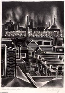 Storm Over Kensington — Harry Brodsky