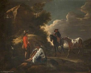 Figures In A Landscape — Peter Tillemans