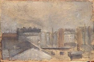 Vue Sur Les Toits — Theophile Alexandre Steinlen
