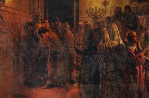 The Judgment Of The Sanhedrin — Nikolai Ge