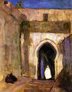 Gateway Tangier — Henry Ossawa Tanner, Post-impressionism