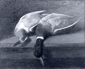 Still Life with Two Ducks, (painting)