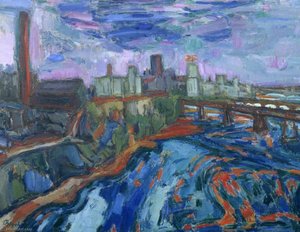 The Mississippi At Minneapolis — Martin Bloch