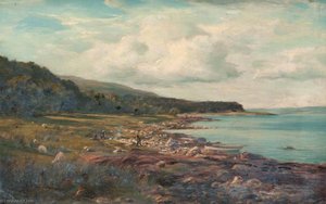 The Red Rocks Between Corrie And Glen Sannox, Arran — John Stewart