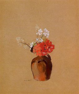 Flowers In A Pot — Odilon Redon