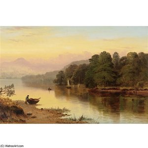 A River In Wales — George Cole Senior