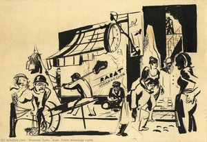 Sale. From Drawings Cycle — Romans Suta