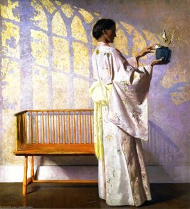 Simple Art In Vase — Daniel Garber