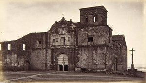 Church Of San Francisco, Panama — Eadweard J Muybridge