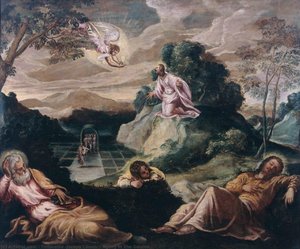Agony In The Garden — Jacopo Tintoretto