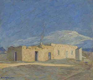 The Cloud, Taos — Walter Ufer