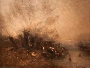 Sunset At The Riverside — Bela Spanyi