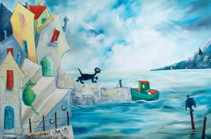 Puss Leaving By Boat — Peter Trust