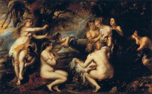 Diana And Callisto — Peter Paul Rubens, Baroque