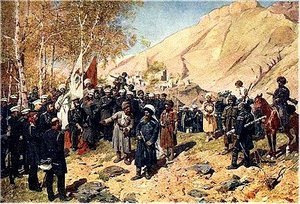 Capture Of Imam Shamil — Franz Roubaud
