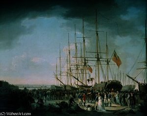 Embarkation Of Troops At Debtford In By — Francis Holman