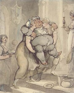 Indigestion — Thomas Rowlandson