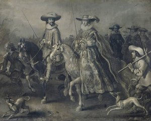 Frederick V, King of Bohemia, and his Wife Elizabeth Stuart