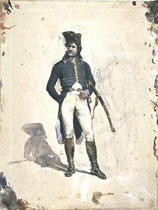 Officer Of The First Republic — Jean-louis Ernest Meissonier